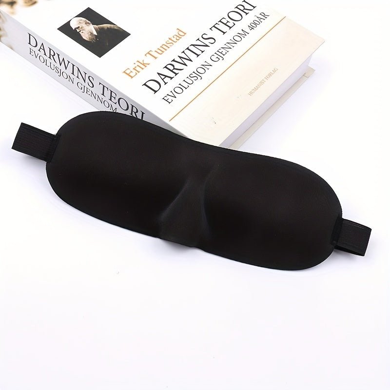 Natural Silk Sleep Mask - Light-Blocking, Ultra-Soft, Adjustable Comfort - Perfect for Travel & Everyday Use
