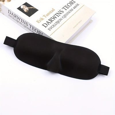 Natural Silk Sleep Mask - Light-Blocking, Ultra-Soft, Adjustable Comfort - Perfect for Travel & Everyday Use