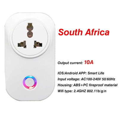 EU WiFi Smart Plug – 10A/16A with Energy Monitoring