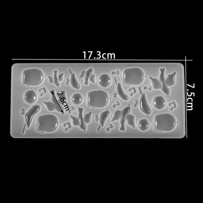 Heart Love Pendant Silicone Mold – DIY Resin Jewelry Kit