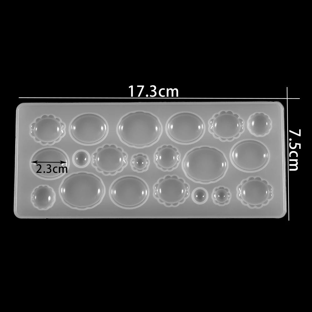 Heart Love Pendant Silicone Mold – DIY Resin Jewelry Kit