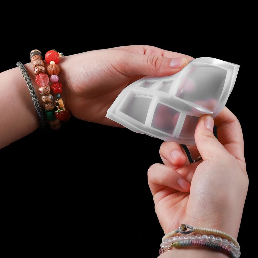 Heart Love Pendant Silicone Mold – DIY Resin Jewelry Kit