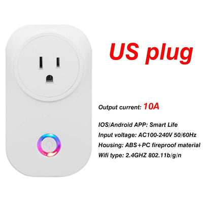 EU WiFi Smart Plug – 10A/16A with Energy Monitoring