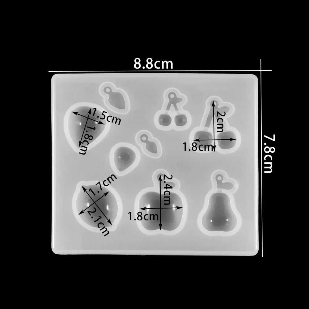 Heart Love Pendant Silicone Mold – DIY Resin Jewelry Kit