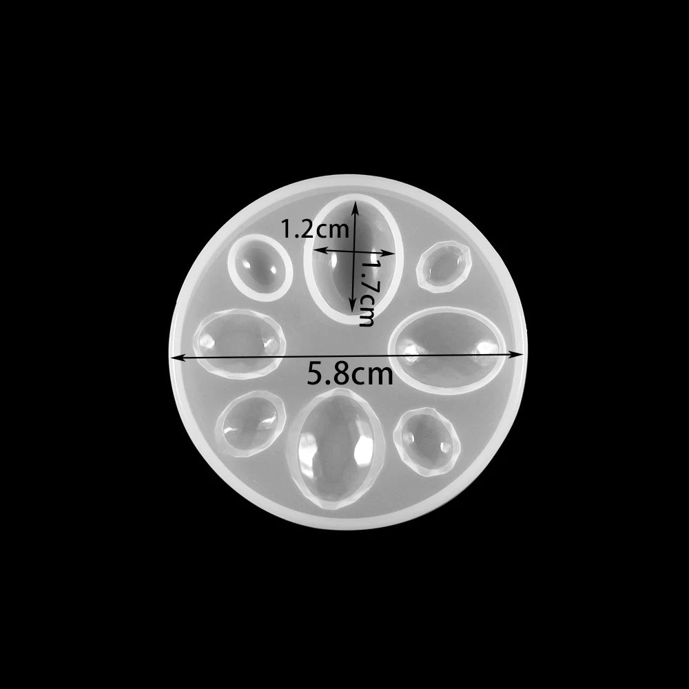 Heart Love Pendant Silicone Mold – DIY Resin Jewelry Kit