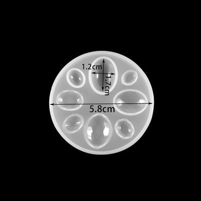 Heart Love Pendant Silicone Mold – DIY Resin Jewelry Kit