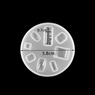 Heart Love Pendant Silicone Mold – DIY Resin Jewelry Kit