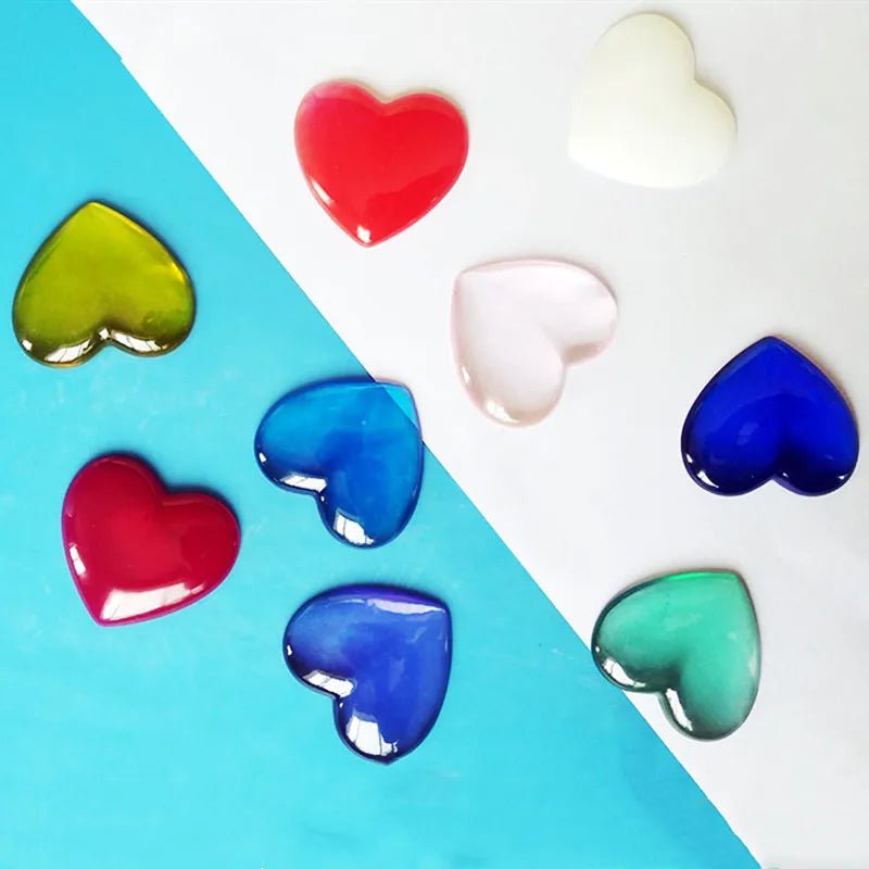SNASAN Love Heart Silicone Mold Jewelry Making DIY Tool UV Epoxy Resin Molds Dried Flower Resin Decorative Crafts
