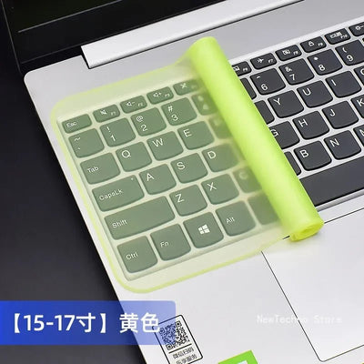 1Pc Silicone Universal Keyboard Cover For 12"-17" Laptop Notebook Silicone Protector Skin Laptop Dust Universal Film