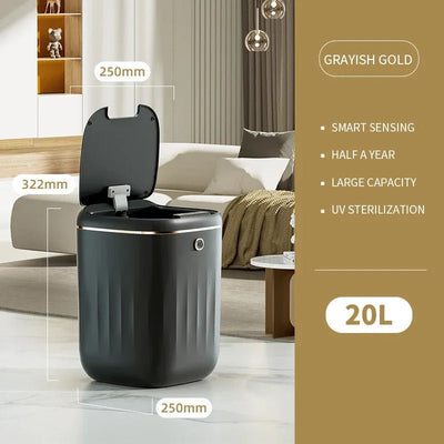 Smart Sensor Trash Can – Automatic Touchless 22/20L Bin