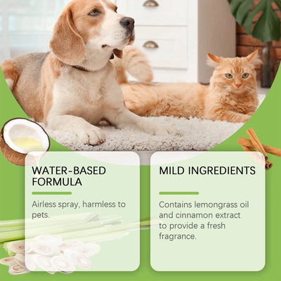 Yegbong Pet Deodorizing Spray – 100ml Odor Eliminator for Dogs & Cats