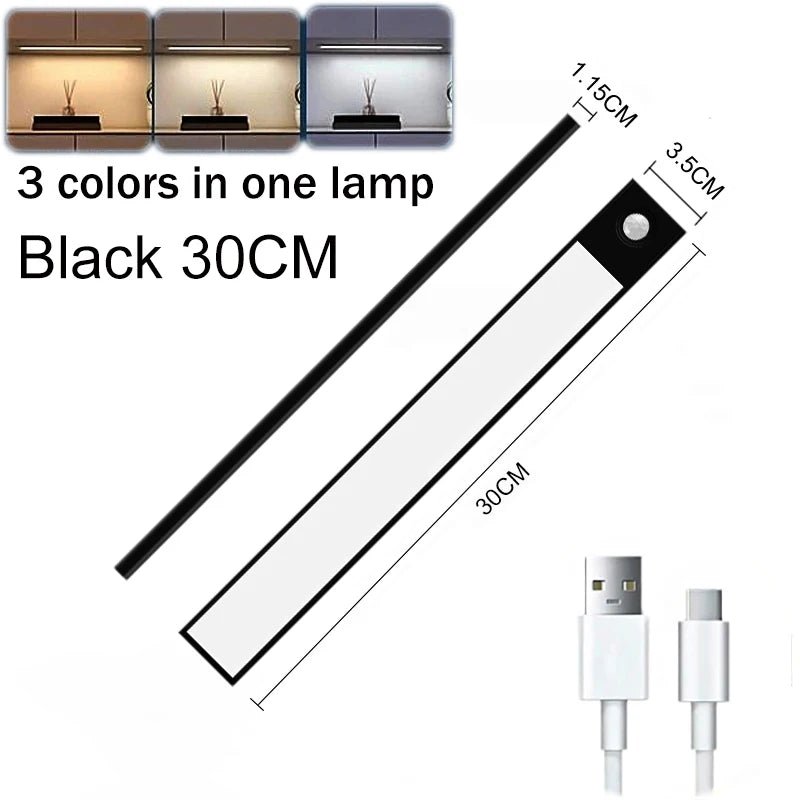 Rechargeable Motion Sensor LED Light – Wireless Cabinet & Closet Lamp