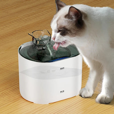 Automatische kattenwaterfontein met filters, ultrastille USB-elektrische waterpomp, drinkwaterdispenser voor katten en honden