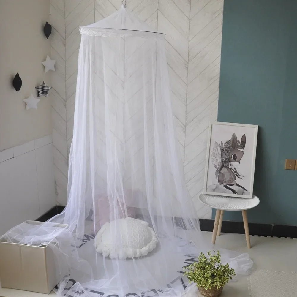 Solid Color Mosquito Net Canopy Bed Romantic Black Mosquito Net in Summer Encrypted Folding Universal Suspended 모기장
