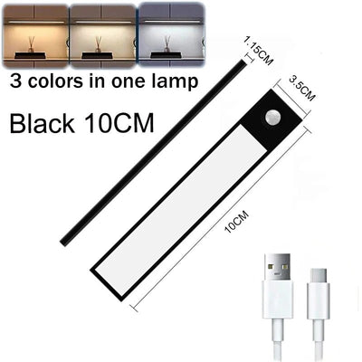 Rechargeable Motion Sensor LED Light – Wireless Cabinet & Closet Lamp