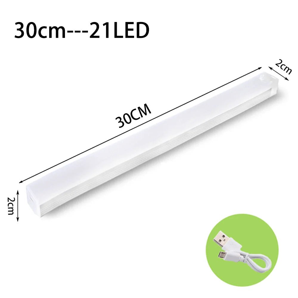 Type-C Rechargeable Motion Sensor LED Night Light – Wireless Cabinet, Staircase & Kitchen Lamp