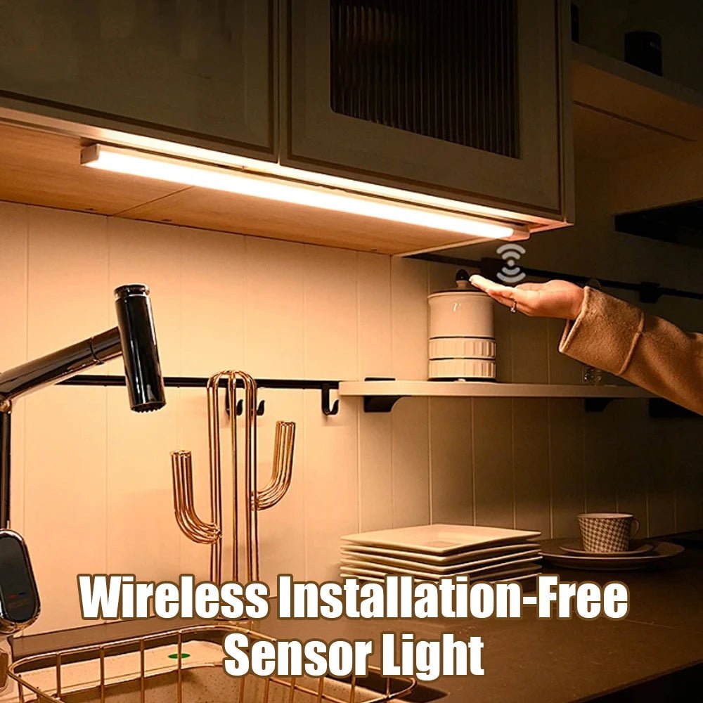 Rechargeable Motion Sensor LED Light – Wireless Cabinet & Closet Lamp