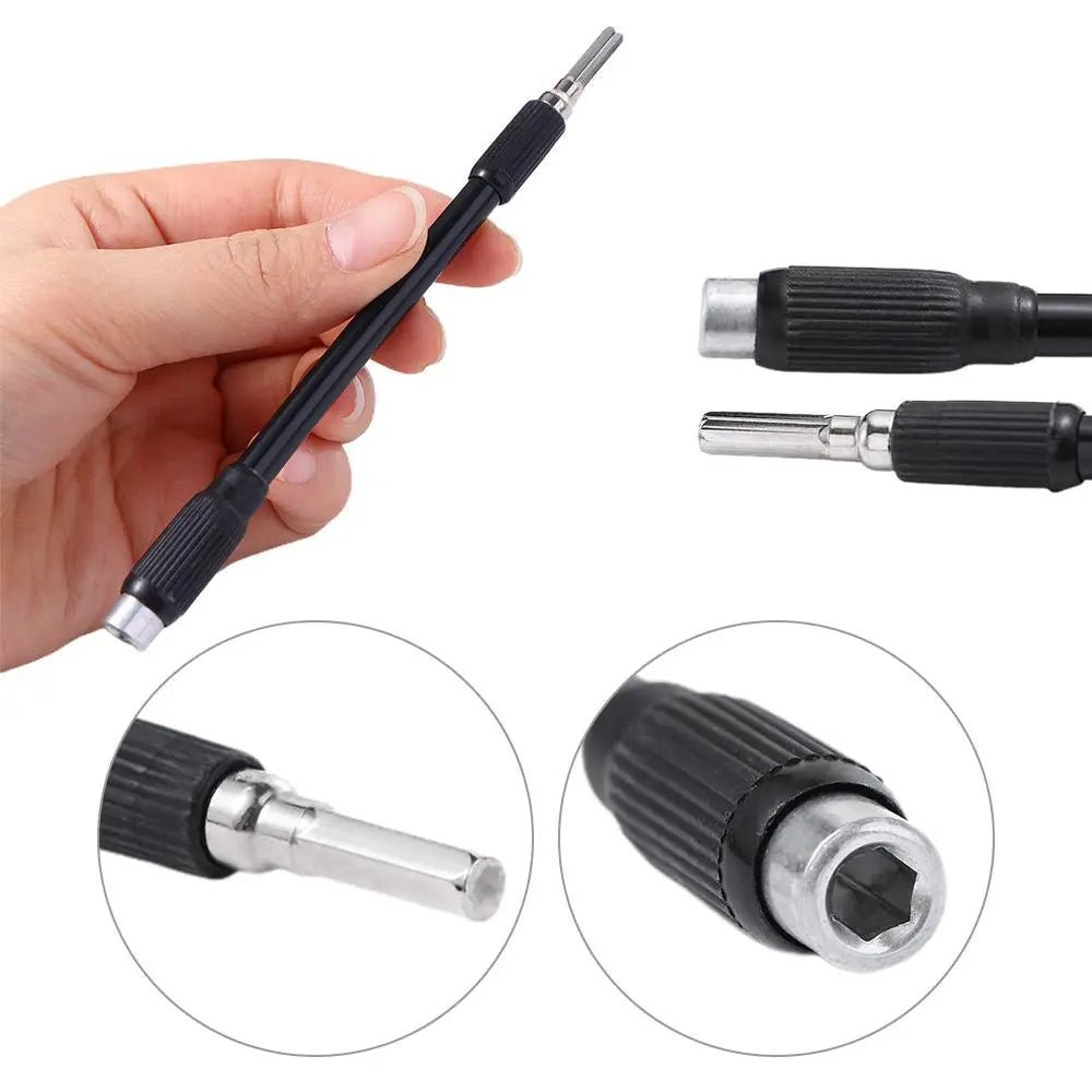 4mm Bendable Hex Drill Bit Extension – Universal Screwdriver Shaft