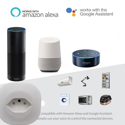 16A Swiss WiFi Smart Plug – Tuya Smart Life & Alexa Compatible