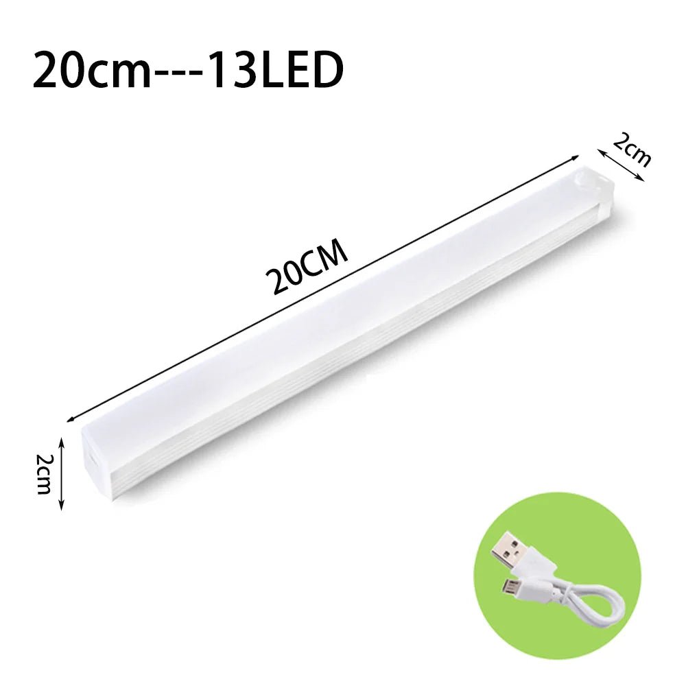 Type-C Rechargeable Motion Sensor LED Night Light – Wireless Cabinet, Staircase & Kitchen Lamp