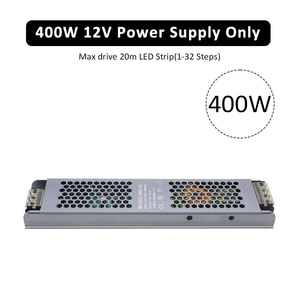 LED Motion Sensor Stair Light Strip Controller DC 12V 24V 32 Channels Smart PIR Night Light Single Corlor Control Flexible Tape