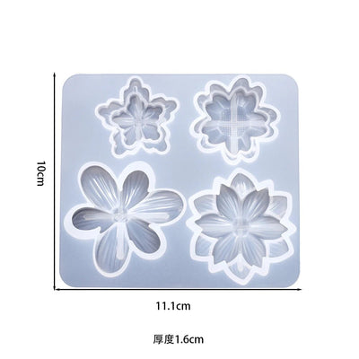 Heart Love Pendant Silicone Mold – DIY Resin Jewelry Kit