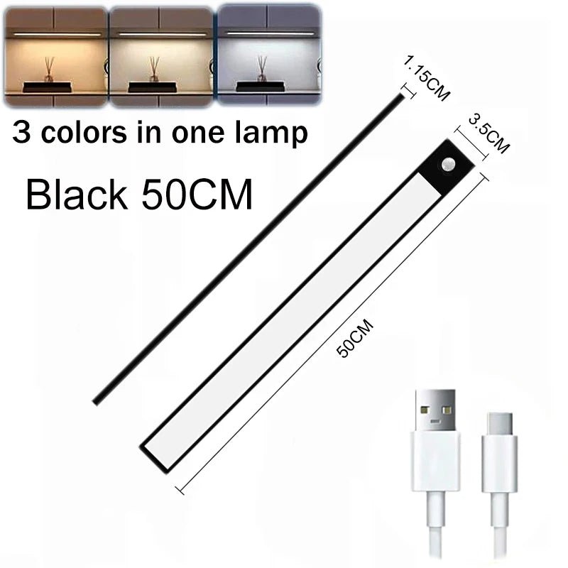 Rechargeable Motion Sensor LED Light – Wireless Cabinet & Closet Lamp