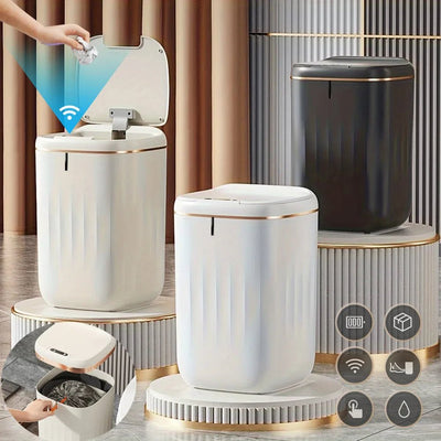 20L Automatic Smart Sensor Trash Can – Large Waterproof Bin