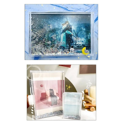 R3MC Epoxy Resin Mold  Pendant Silicone Molds Photo Frame Table Decoration