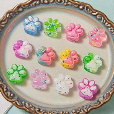 10PCS Mini Cat Claw Plush Toys – Fun Stress Relief Party Favors