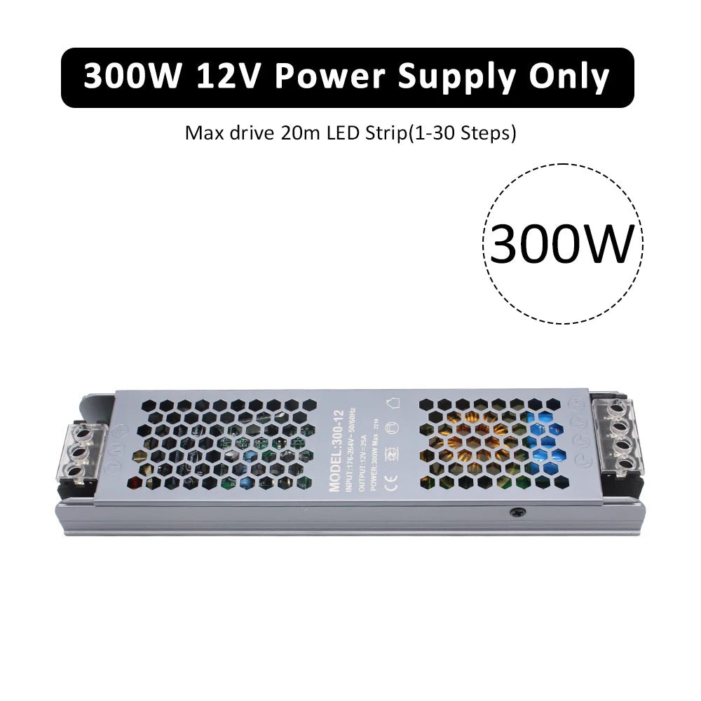 LED Motion Sensor Stair Light Strip Controller DC 12V 24V 32 Channels Smart PIR Night Light Single Corlor Control Flexible Tape