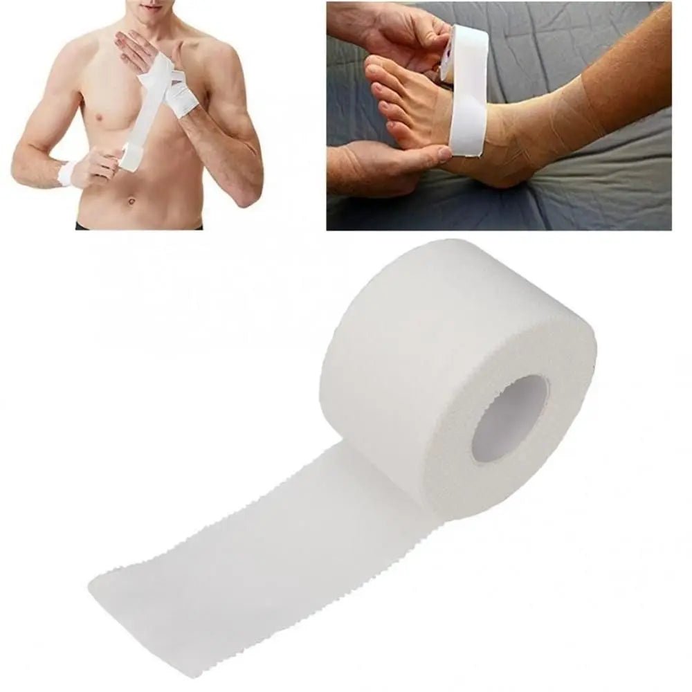 12.5/25/50mm/Roll Medical Waterproof Cotton Premium Adhesive Tape Sport Binding Physio Muscle Elastic Bandage Strain Injury Tape