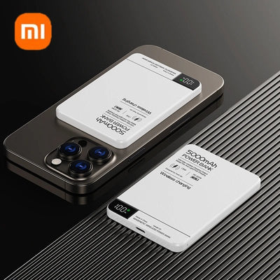 Xiaomi Ultra Wireless Magnetic Power Bank Travel Portable Fast Charging Capacity Digital External Battery For Magsafe IPhone