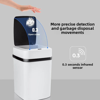 13L Smart Sensor Trash Can – Fully Automatic Touchless Bin