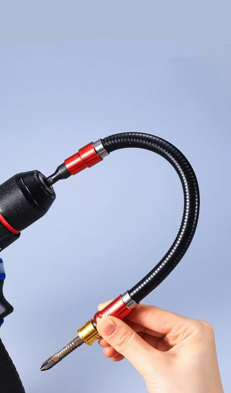 Magnetic Flexible Drill Bit Extension – Elastic Hex Soft Shaft Adapter for Power Tools