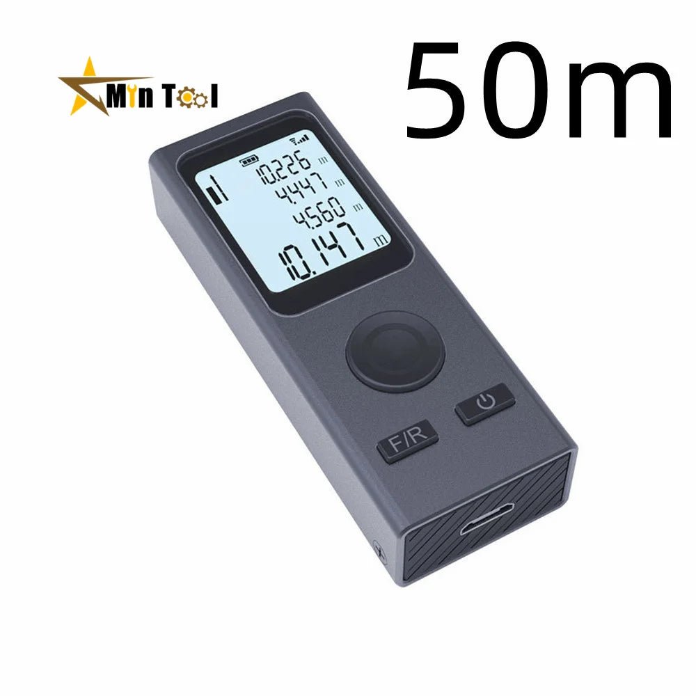 Laser Distance Meter 25M 30M 40M 50M 60M Laser Rangefinder USB Charging Multifunction Trena Laser Range Finder Measuring Tool