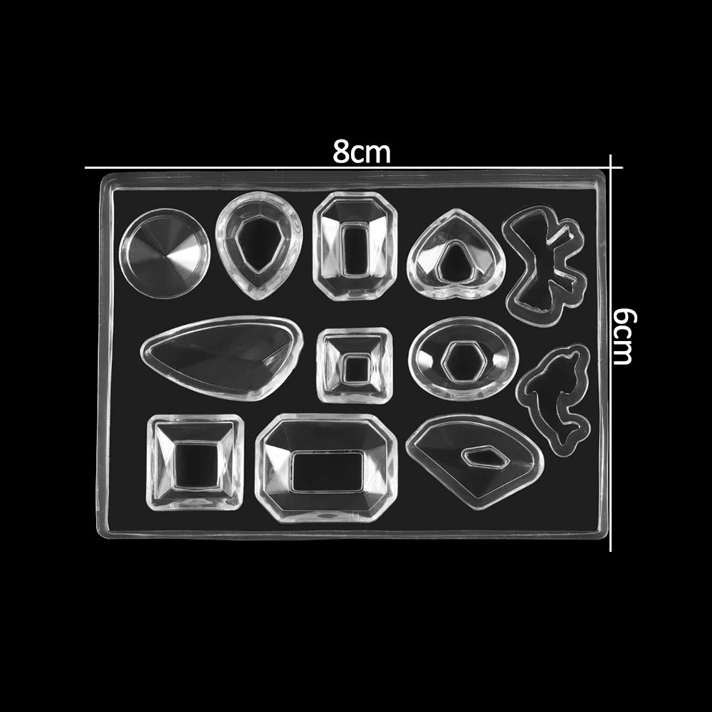 Heart Love Pendant Silicone Mold – DIY Resin Jewelry Kit