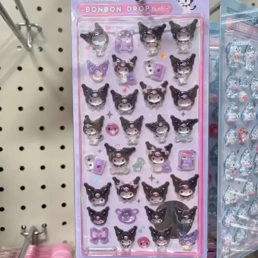 Hello Kitty 3D Jelly Sticker Toys – Creative Fun by Avisgo