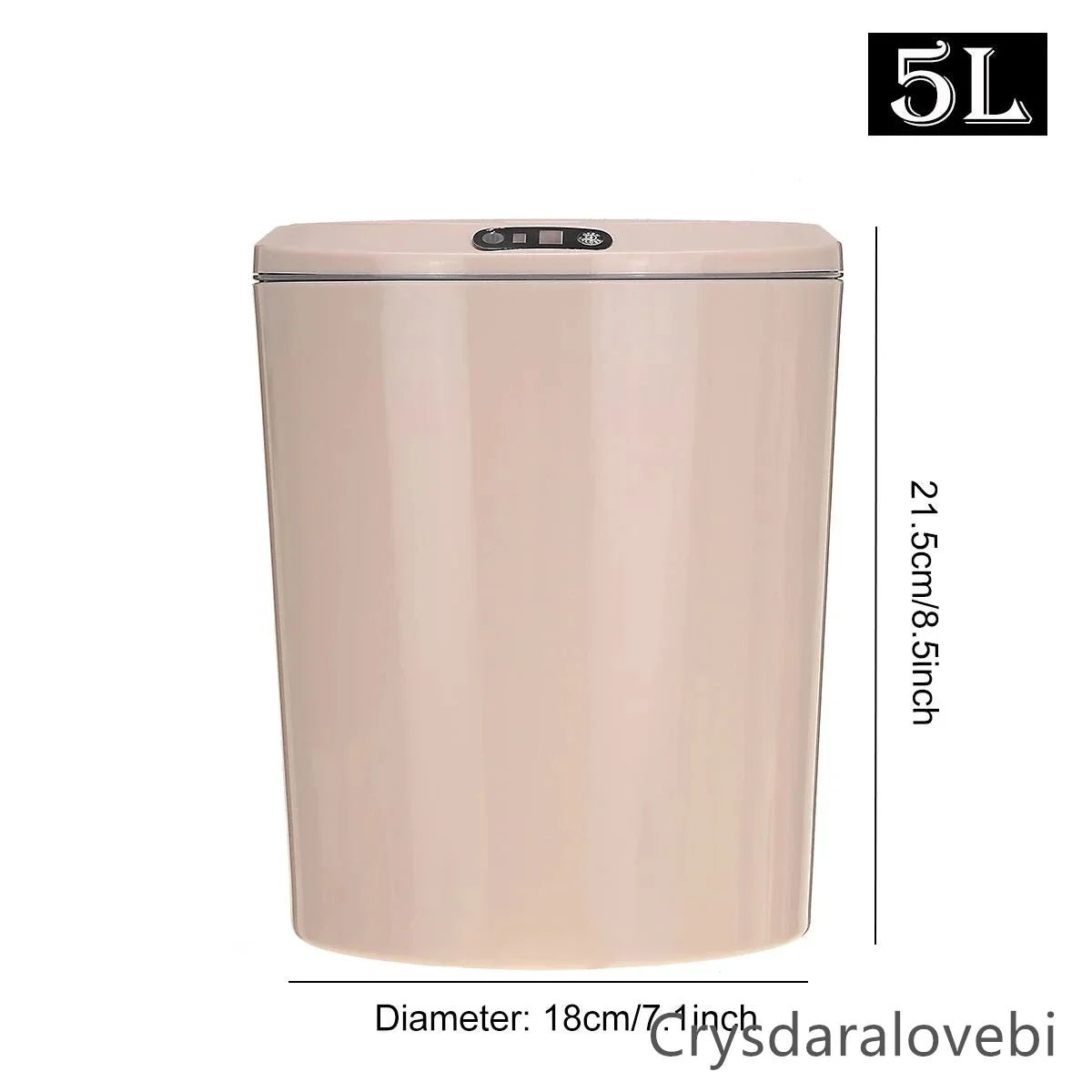 3/5L Smart Trash Can – Automatic Sensor Touchless Bin