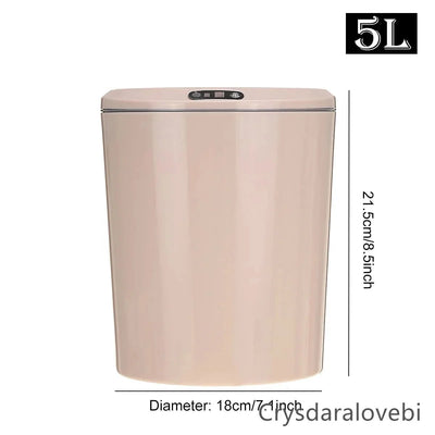 3/5L Smart Trash Can – Automatic Sensor Touchless Bin