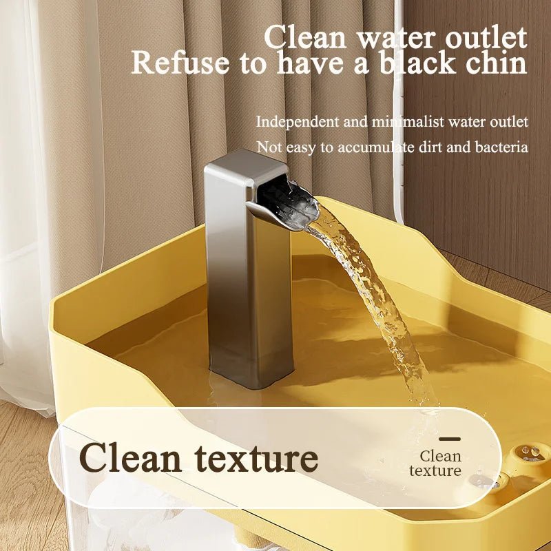 Automatic 1.5L Pet Water Fountain Filter Mute Cat Drink Bowl Pet Mobile Water Dispenser for Dog and Cat Water Feeding Supplies