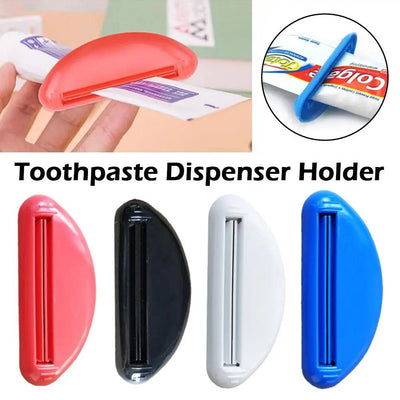 1pcs Multifunction Toothpaste & Cream Tube Squeezer – Bathroom Clip Dispenser