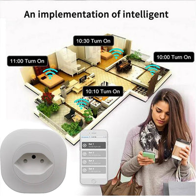 16A Swiss WiFi Smart Plug – Tuya Smart Life & Alexa Compatible