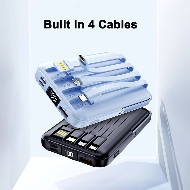 New 200000mAh Magnetic Wireless Power Bank with Phone Holder Portable Charger Fast Charging Battery for IPhone Magsafe PowerBank