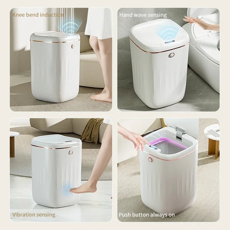 Smart Sensor Trash Can – Automatic Touchless 22/20L Bin