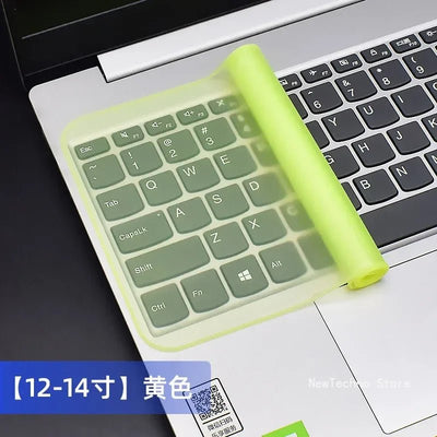 1Pc Silicone Universal Keyboard Cover For 12"-17" Laptop Notebook Silicone Protector Skin Laptop Dust Universal Film