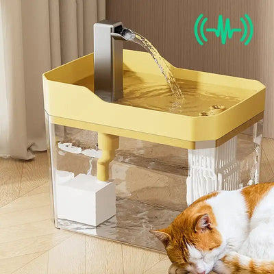 1.5L Automatic Cat Water Fountain Auto Filter Pet Drinker USB Automatic Water Drinking Fountain Dispenser live Water Circulation