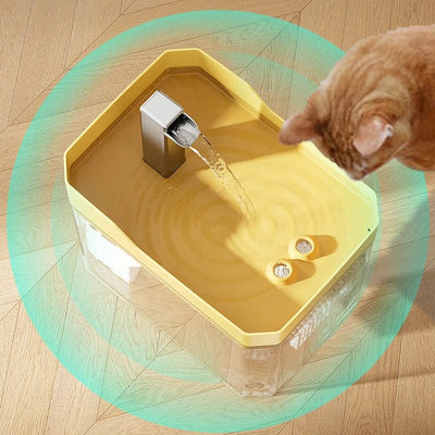 Automatic 1.5L Pet Water Fountain Filter Mute Cat Drink Bowl Pet Mobile Water Dispenser for Dog and Cat Water Feeding Supplies