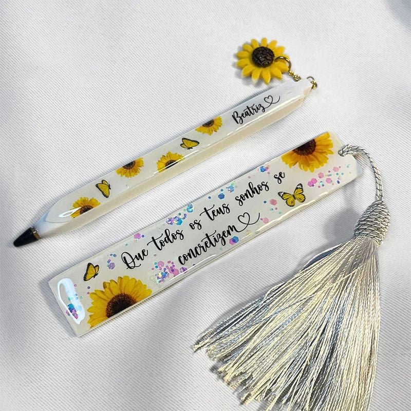 Transparent Pen & Bookmark Silicone Mold Set – DIY Resin Crafts