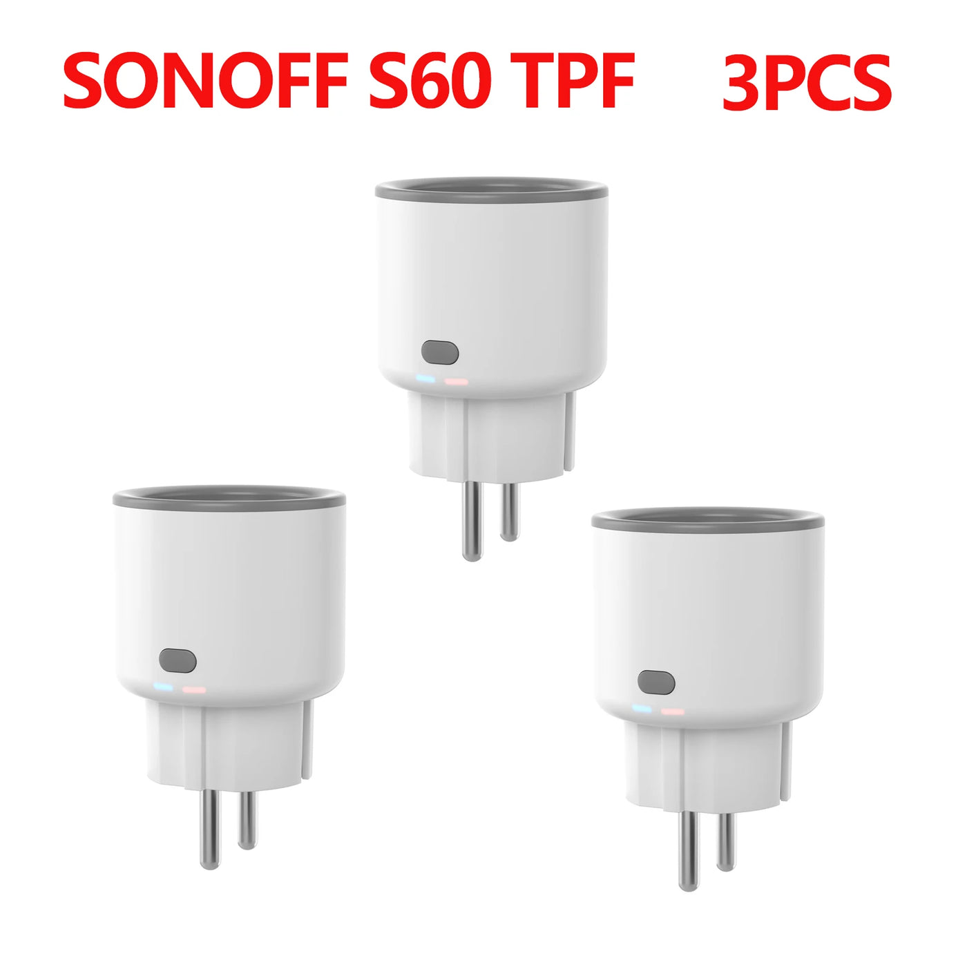 SONOFF S60 TPF EU Smart Plug – 16A WiFi Socket with Energy Monitoring